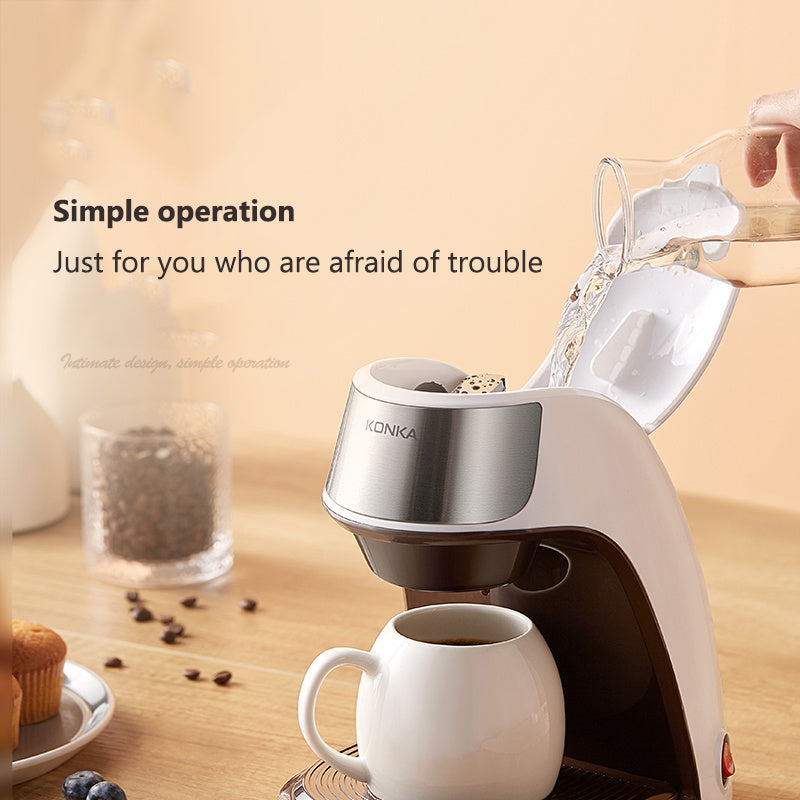 Fully Automatic Home Office Mini American Small Portable Coffee Maker