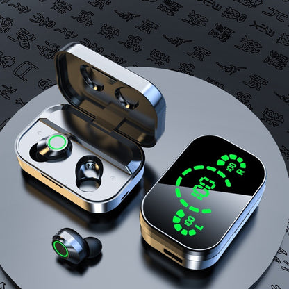 Wireless Bluetooth-compatible Headset TWS Large Screen Smart Digital Display